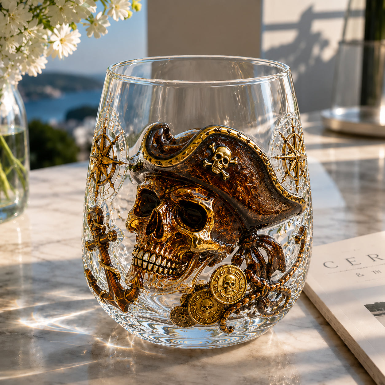 Release The Kraken Pirate Glass Collection — 7-Piece Legendary Ocean Treasure Set🔥🔥🔥Buy 3 Get 1 Free