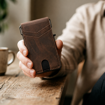 Cotitoc™ Minimalist Wallet - Maximum Capacity. Minimal Footprint.