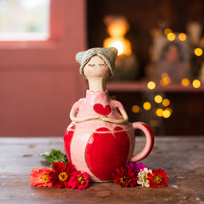 💖 Handmade Fairies 2-in-1 Storage Jar & Mug