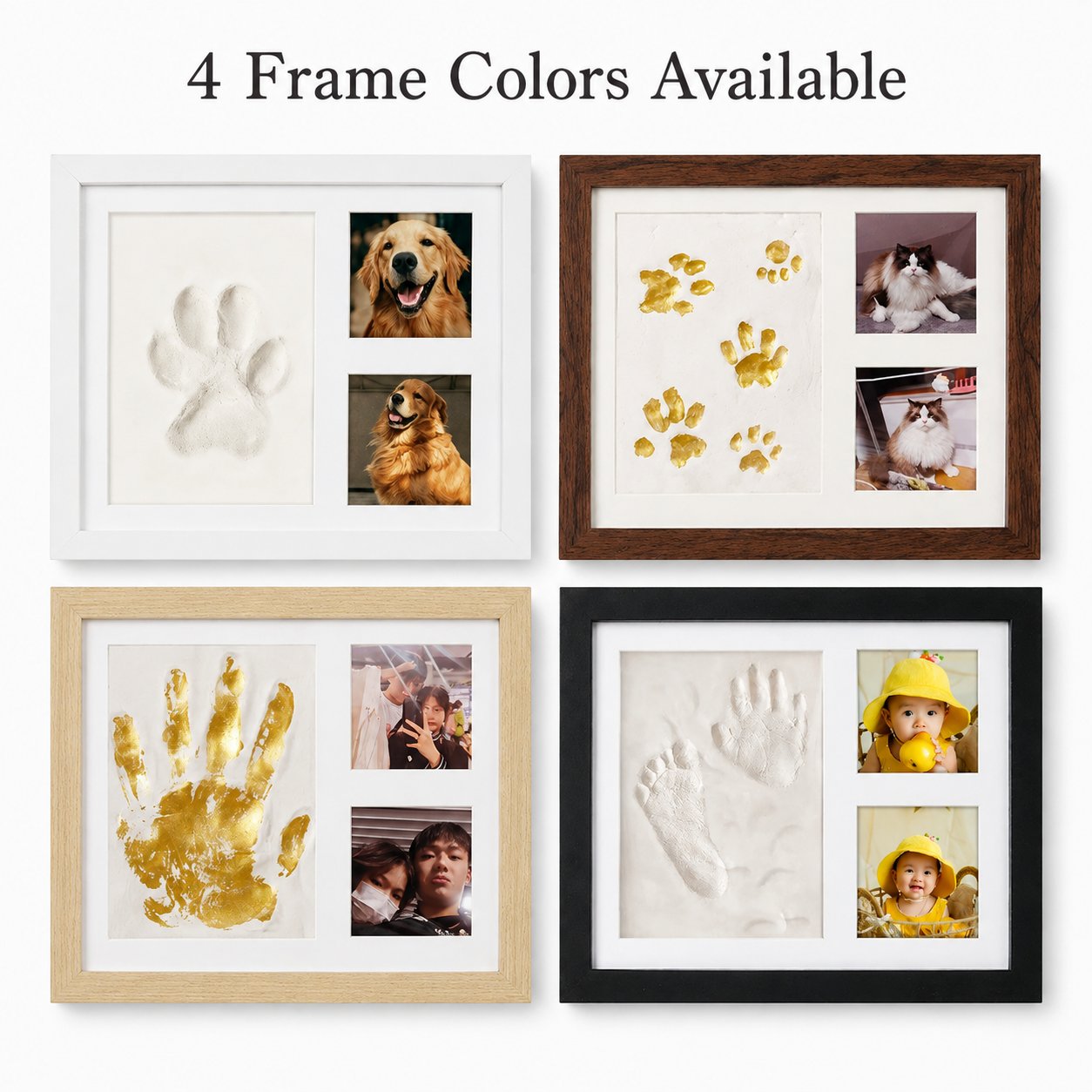 ❤️ Pet Lover Gift Sale 65% OFF – Pet Paw Print Memorial Frame Kit | A Keepsake to Treasure