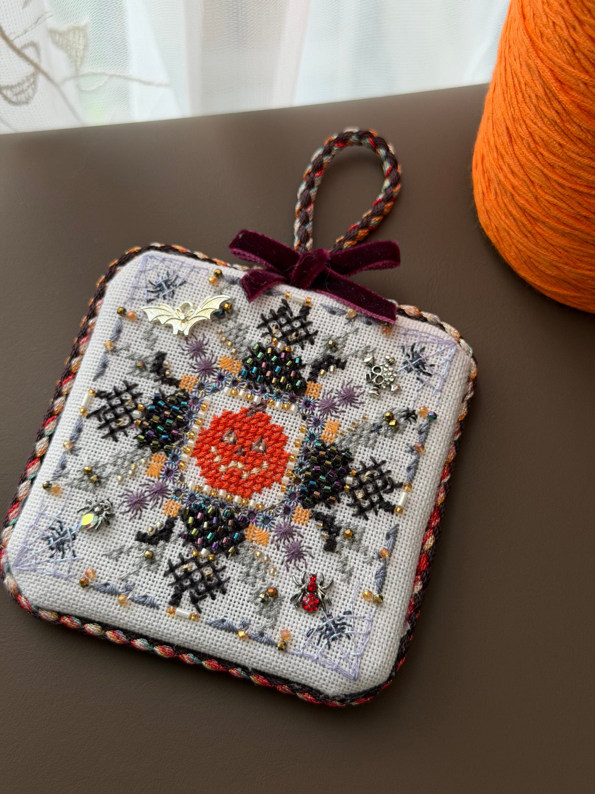 🎃Halloween Cross Stitch Kit – Beginner Friendly