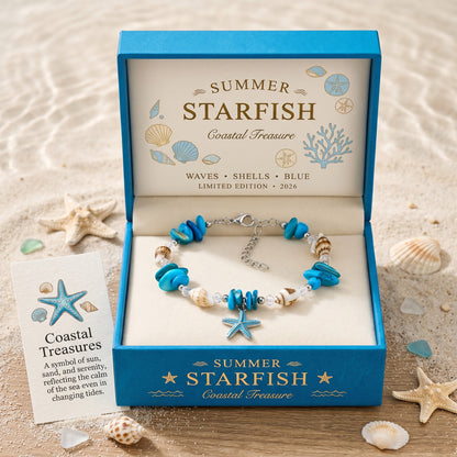 🐚 Blessings from the Deep: Shell, Pearl & Aquamarine Choker | 2026 Limited Handmade Edition – Only 8 Left