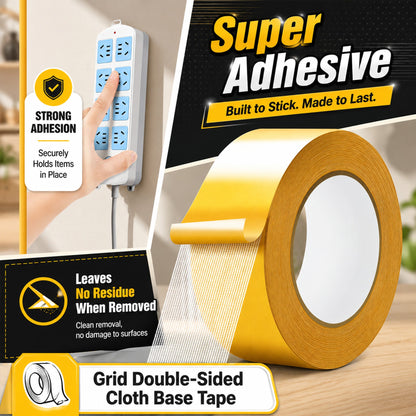 Waterproof Strong Grid Double-Sided Tape Heavy-Duty