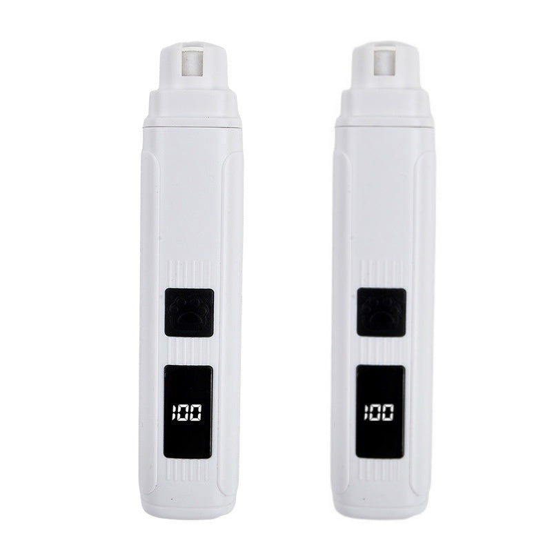 🥳2026 HOT SALE🥳💞50K+ SOLD!🐶💨 50% OFF! Electric Pet Nail Grinder – Whisper‑quiet, 3‑step gentle grinding. LED power display & USB‑C rechargeable – stress‑free grooming for dogs & cats! 🛡️✨