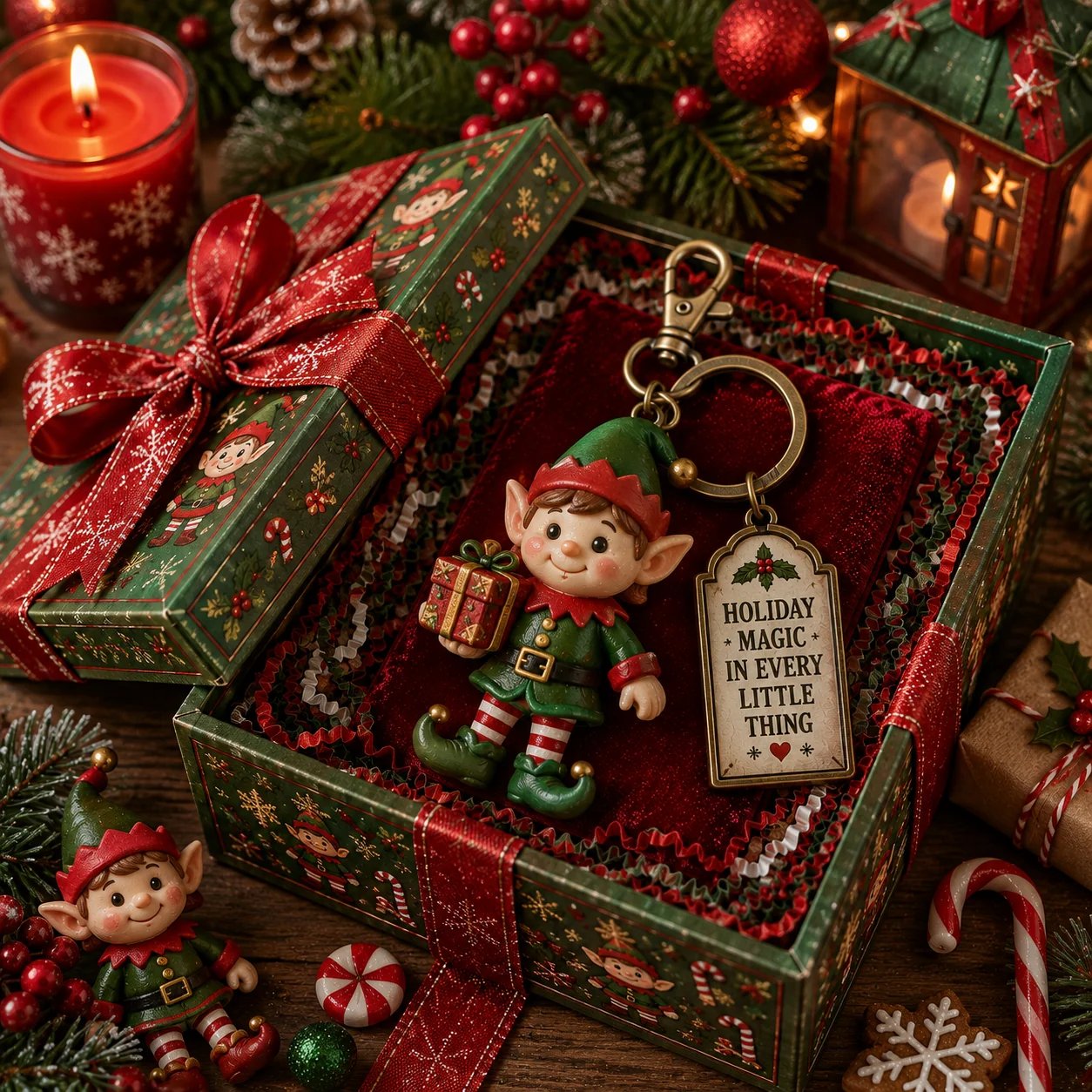 🎅Christmas Early Discount 49% Off🎄2026 Christmas Character Keychain Gift Box🎁
