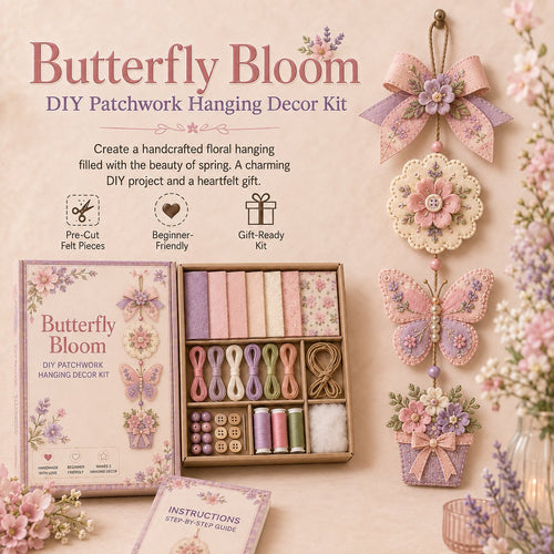 🔥Last Day BUY 3 GET 1 FREE✨ DIY Patchwork Hanging Decor Kit | A Heartfelt Handmade Decoration Full of Love & Memories
