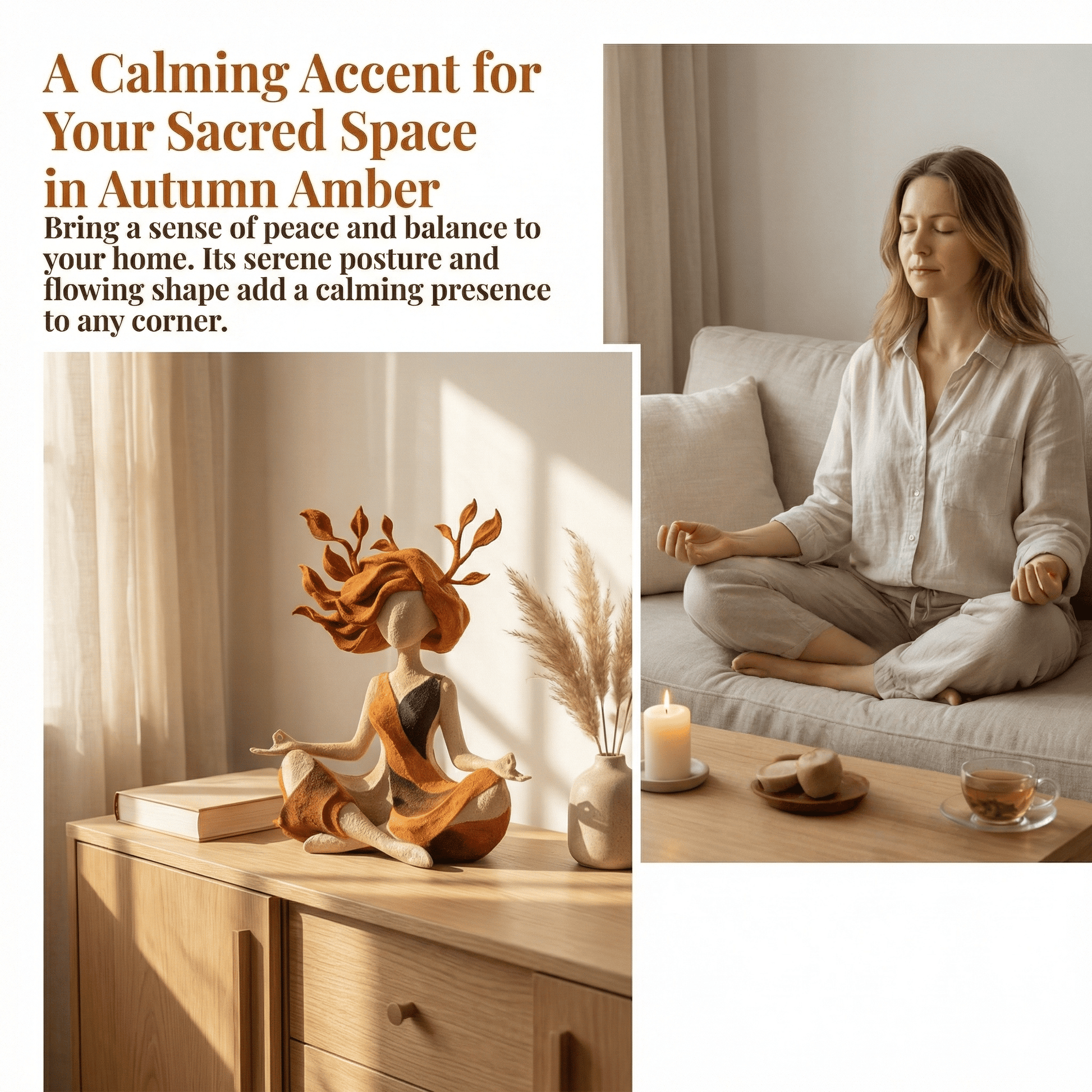 🔥HOT SALE🔥Serenity Growth | Inner Harmony Sculptural Figurine