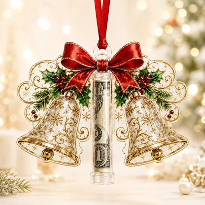🎁💵 Christmas Cash Holder Ornament — Turn Cash Into a Christmas Surprise
