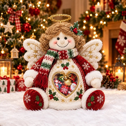 ⏰LAST DAY 50% OFF 💯🎅 Refillable Christmas Figurine Treat Holder 🍬
