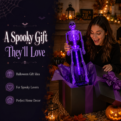 🎃Halloween Early Bird Special 60% OFF 💀Skeleton Solar Light Garden Stake