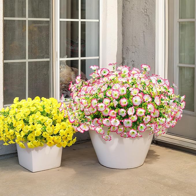 💥Upgraded high-end material🌸UV-resistant and non-fading morning glory