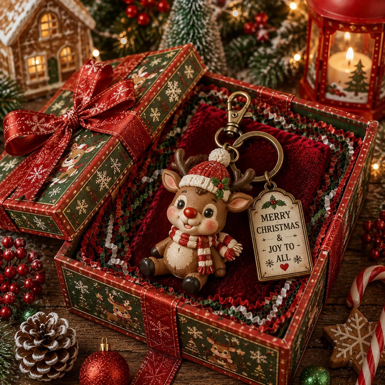 🎅Christmas Early Discount 49% Off🎄2026 Christmas Character Keychain Gift Box🎁