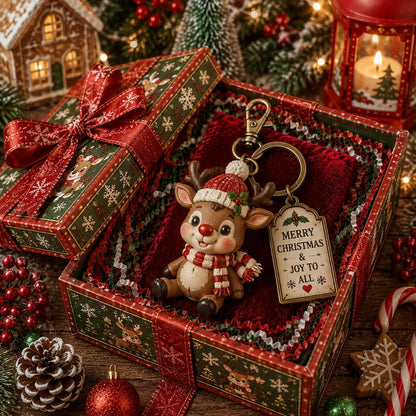 🎅Christmas Early Discount 49% Off🎄2026 Christmas Character Keychain Gift Box🎁
