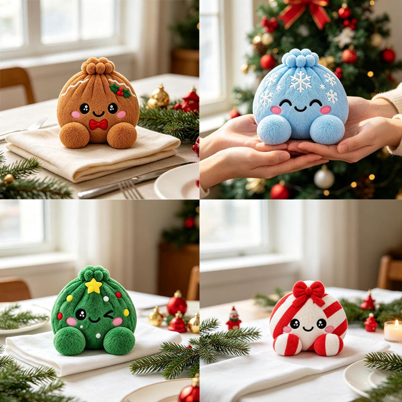 Christmas Dumpling Plush Blind Box Collection
