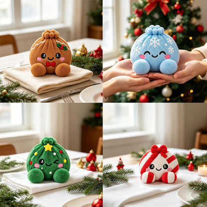 Christmas Dumpling Plush Blind Box Collection