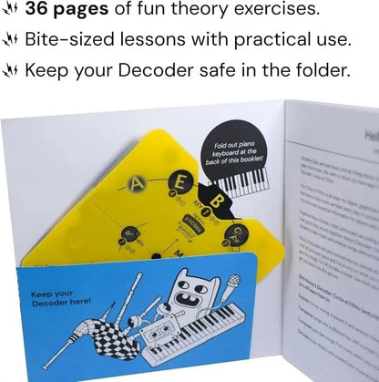 🔥 Last Day 54% OFF – Circle of Fifths Music Theory Wheel Set | Hands-On Chord, Key Signature & Songwriting Guide for Musicians🎹🎸💕