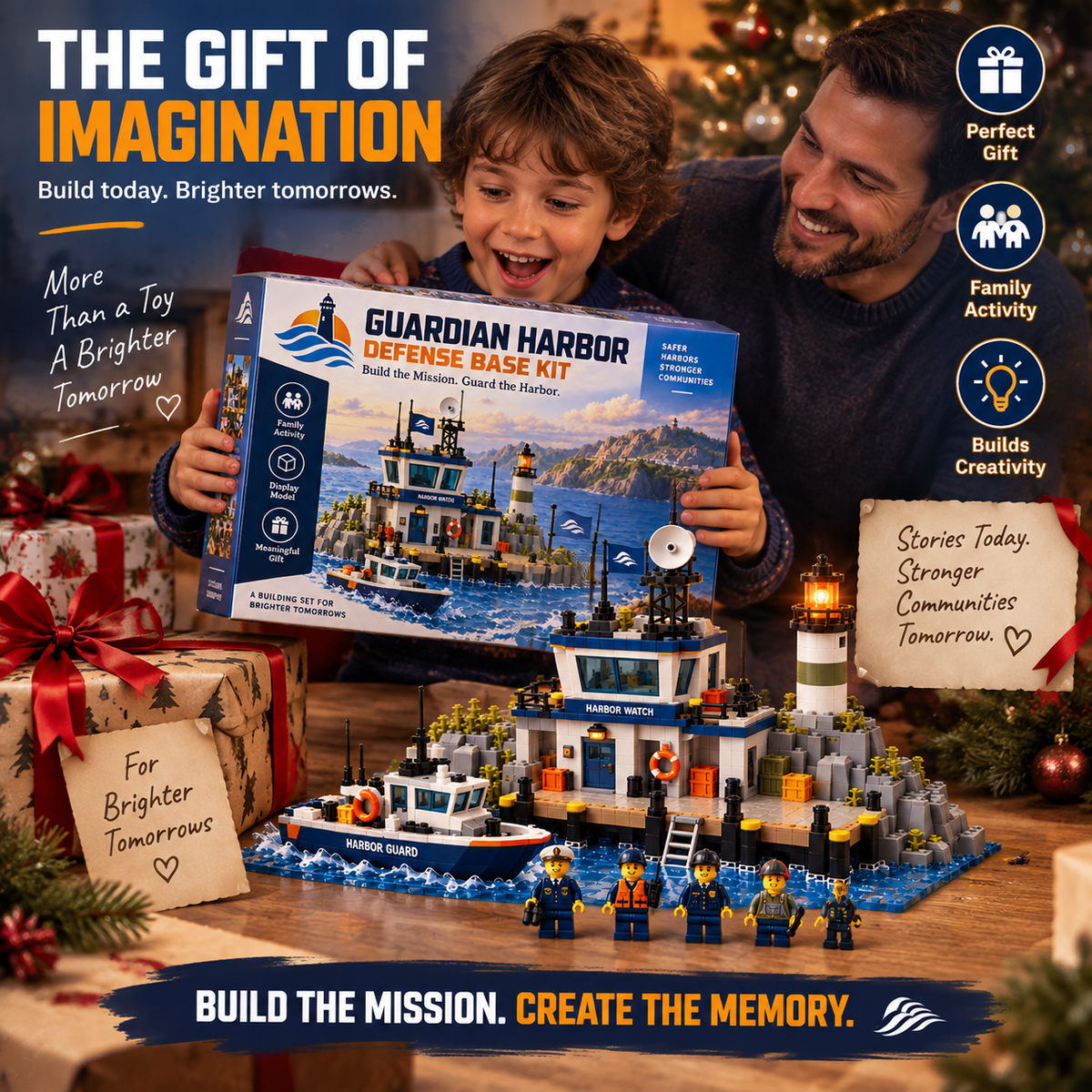 ⚓ Guardian Harbor Building Block Set