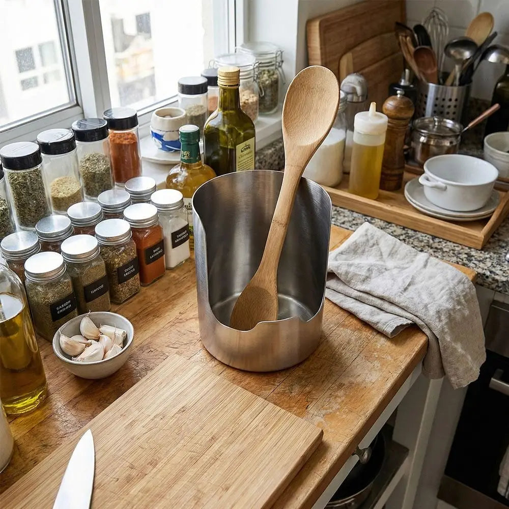 Stainless Steel Utensil Holder