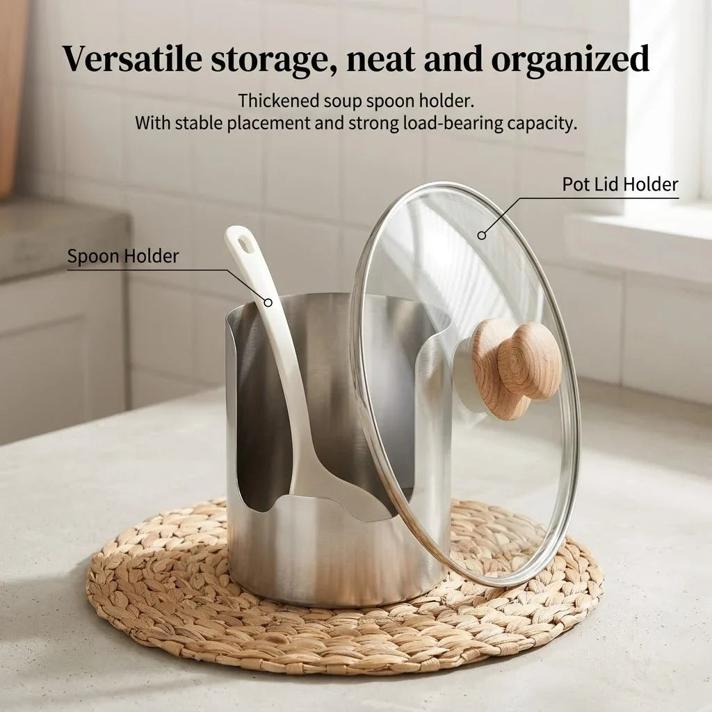 Stainless Steel Utensil Holder