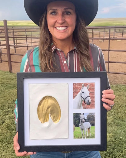 🐴Horse Hoofprint Keepsake Clay Kit💛Their actual hoofprint — made by your own hands.🖼️
