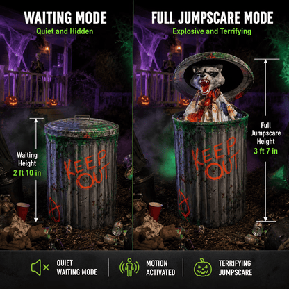 🎃 The Trash Is Moving... And It’s Hungry! 🦝