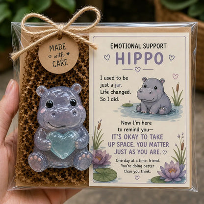 💌 Emotional Support Glass Animal Gift Set | 7 Meaningful Designs with Encouragement Card & Gift-Ready Packaging ✨