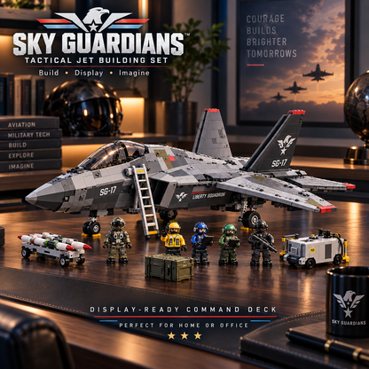🔥 Last Day 50% OFF ✈️ Sky Guardians™ SG-17 Tactical Jet Building Set