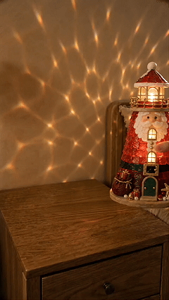 🎄Beginner-Friendly DIY Lighted Christmas Character Sea Glass-Style Lighthouse Kit Collection