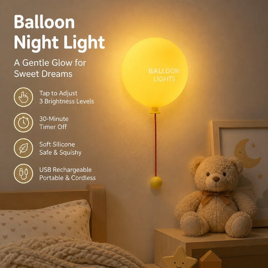 Soft Silicone Balloon Light