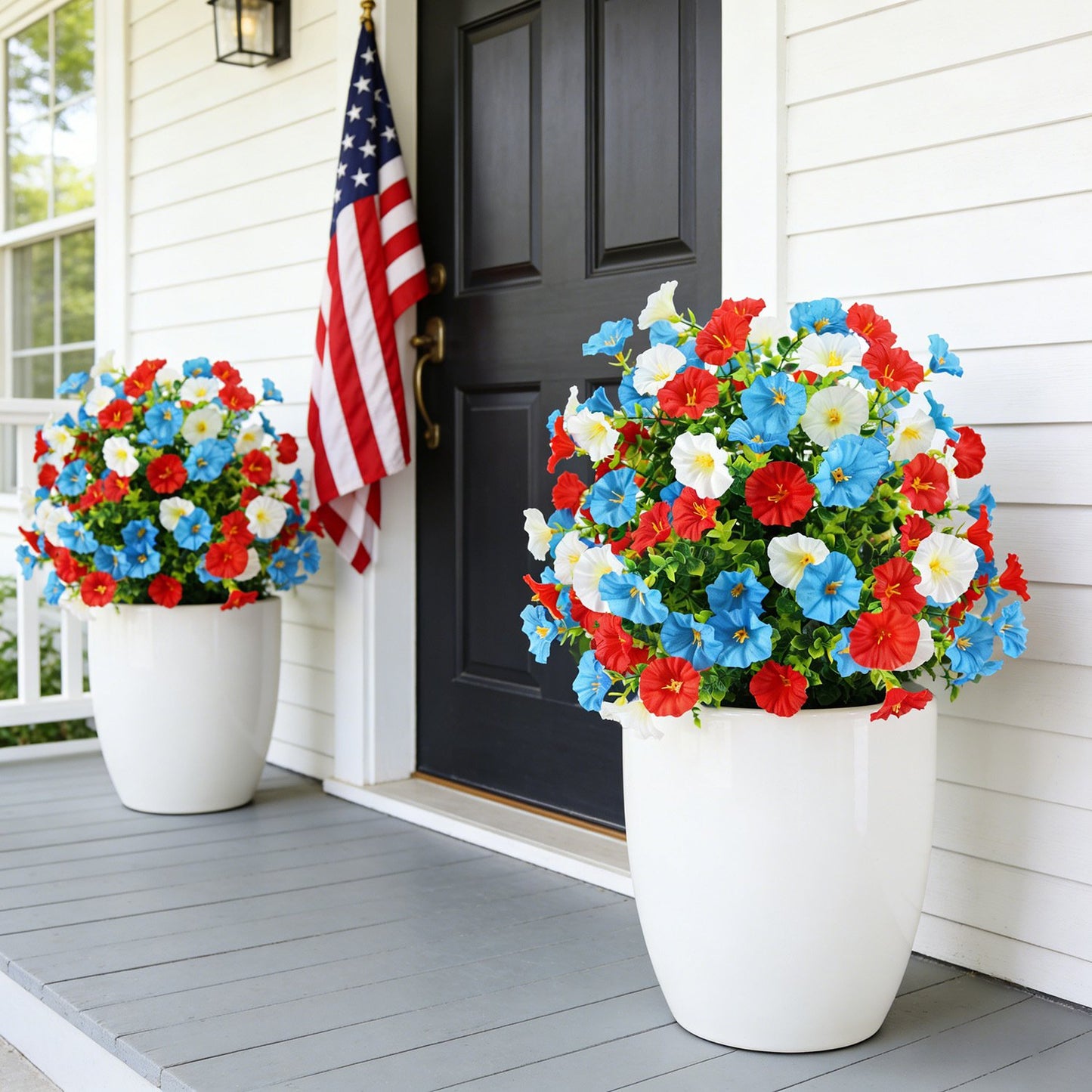 🔥4th of July Hot Sale 49% Off 🔥 🇺🇸 Patriotic Artificial Flower Tree with Ground Spike