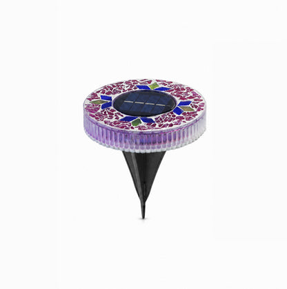 Hot Sale 60% OFF🛋️Solar Mosaic Lights – Waterproof LED Pathway Lights with Auto On/Off