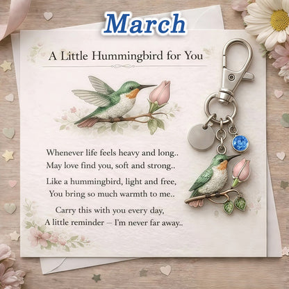 🐦Hummingbird Keychain - Birthday Gift 🎂