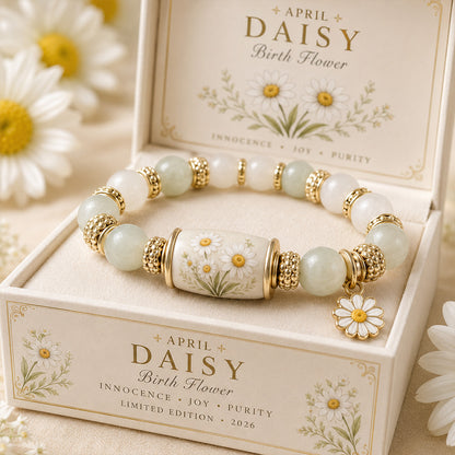 🌸 Birth Flower Blessing Bracelet | 2026 Limited Edition Only 8 Left