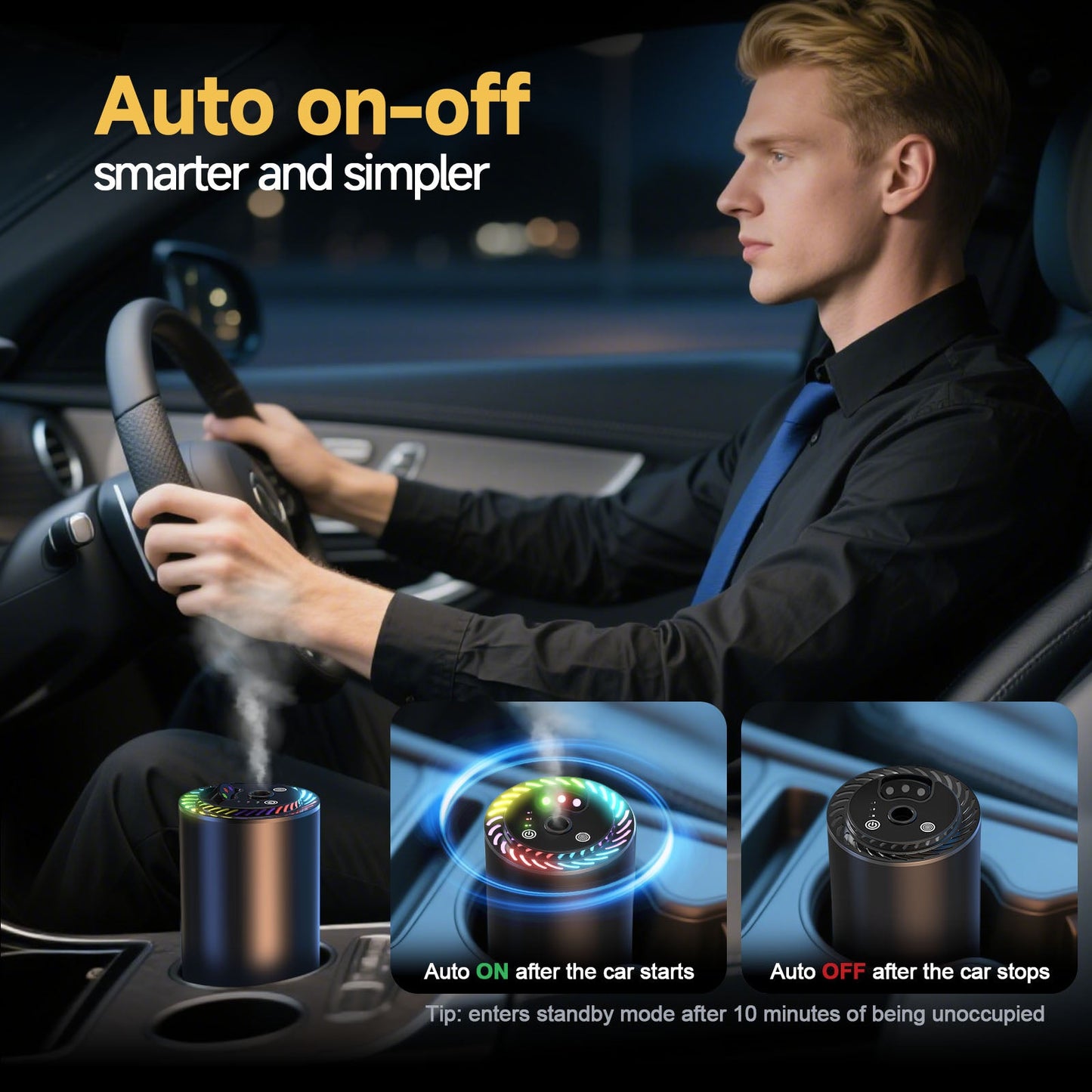 Smart Car Air Freshener Diffuser