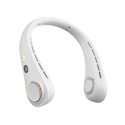 🔥Soldes d'été 50 % de réduction🎧 Ventilateur de cou portable – Ressemble à des écouteurs, procure la sensation de la climatisation