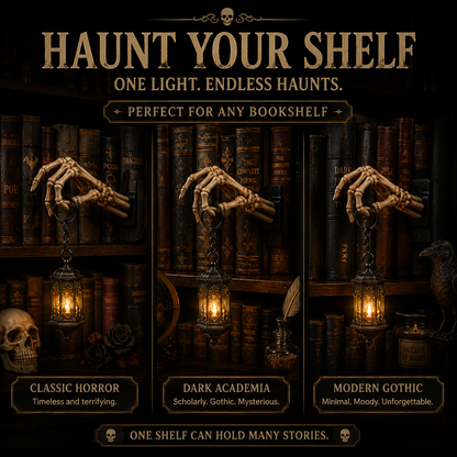💀Skeleton Hand Lantern Shelf Light™