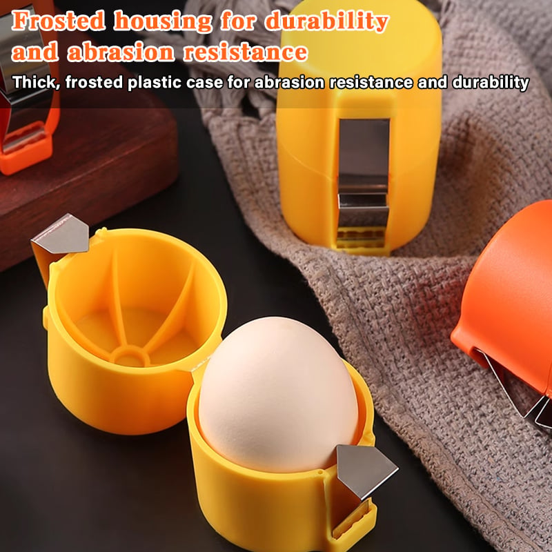 Efficient Egg Cracking Tool, Handy Egg Separator