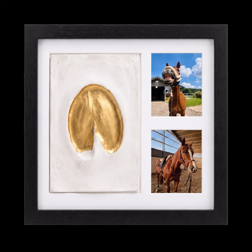 🐴Horse Hoofprint Keepsake Clay Kit💛Their actual hoofprint — made by your own hands.🖼️