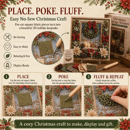 🎁 3D-kerststof-poke-art-set🎄 Buy 2 & Get Free Shipping 🎁