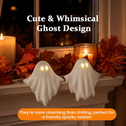 🔥A Tiny Ghost That Lights Up the Night — Glowing Halloween Decor