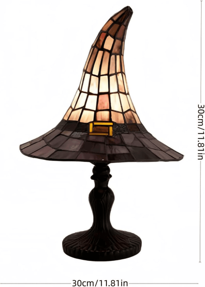 🔥Exclusive Limited Item 👍🔥50%OFF♠️Witch Hat Night Light & Stained Glass Witch Hat Lamp🎁