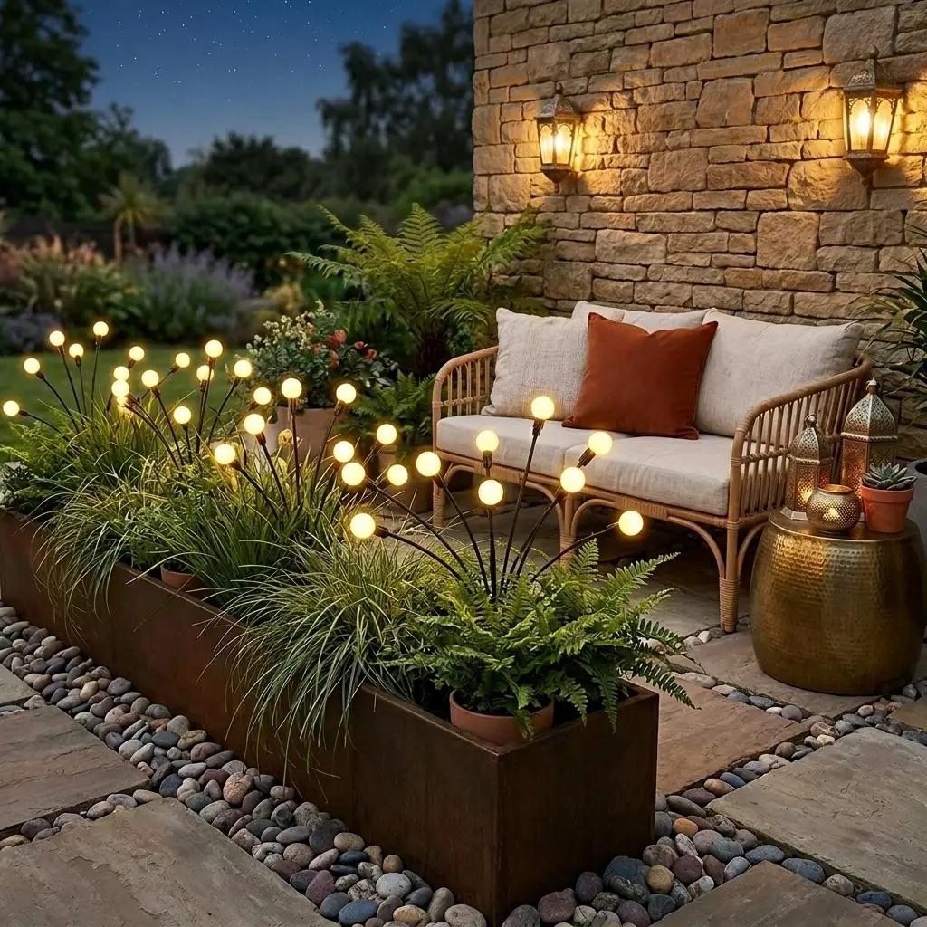 Outdoor Solar Firefly Lights🌿 Waterproof Outdoor Landscape Decor