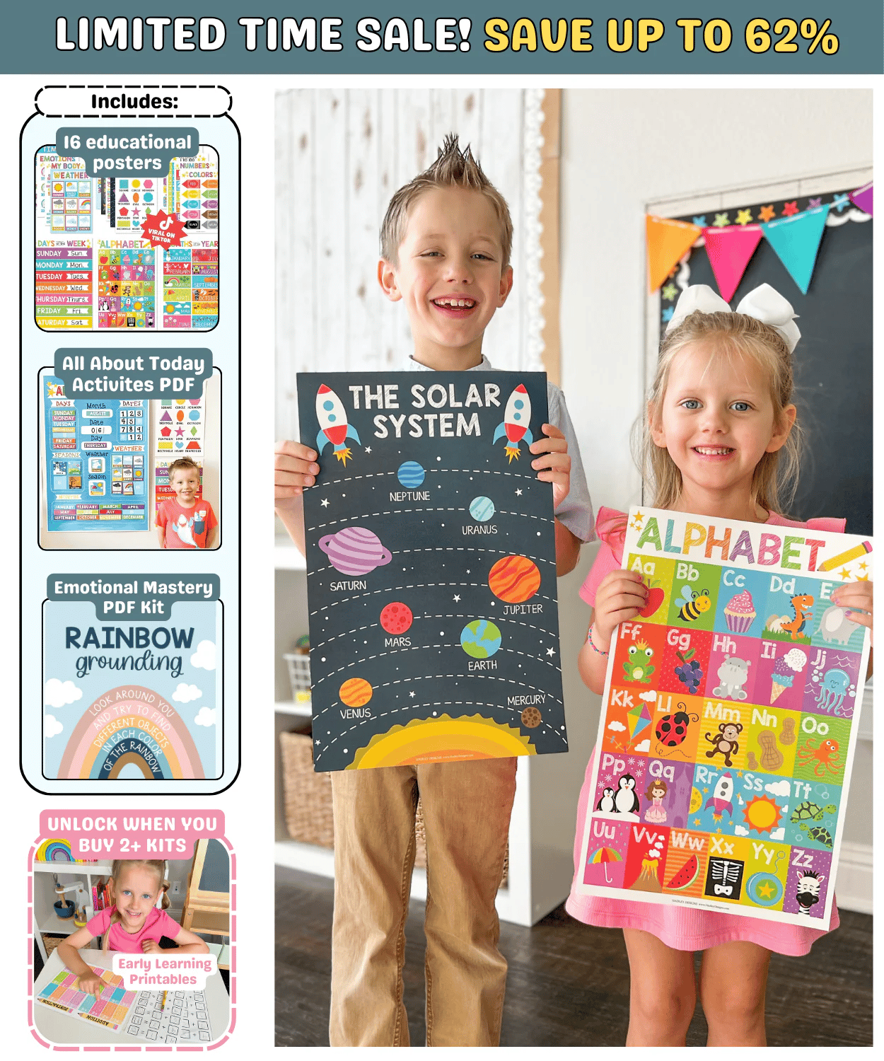 💥Limited Time Sale💥Preschool Head Start Kit 📚