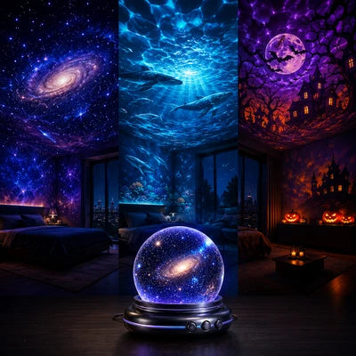5D Galaxy Ocean Projector for Bedroom