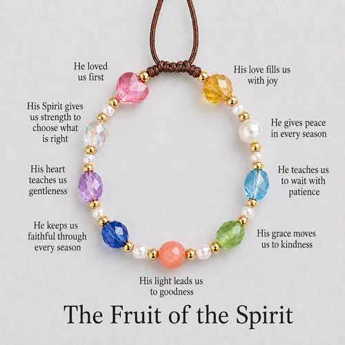 🙏 Handmade Fruit of the Spirit Bracelet | Wear His Spirit. Live His Love