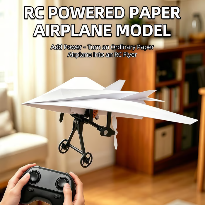 💕Hot sale 49% OFF💖✈️🚀 RC Paper Airplane Kit
