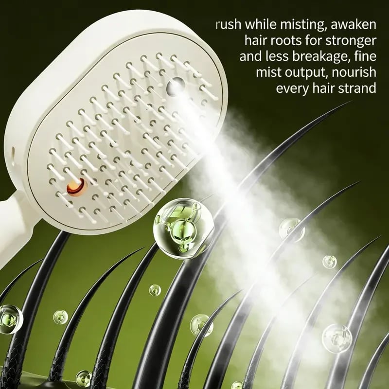 🔥LAST DAY 60% OFF-Electric Spray Air Cushion Massage Comb
