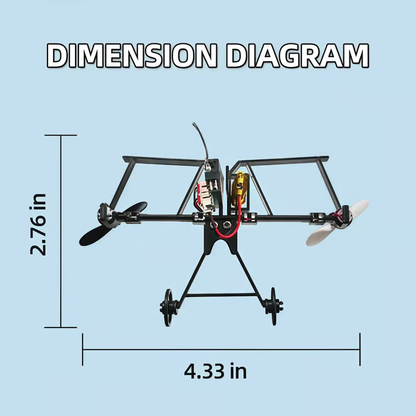 💕Hot sale 49% OFF💖✈️🚀 RC Paper Airplane Kit