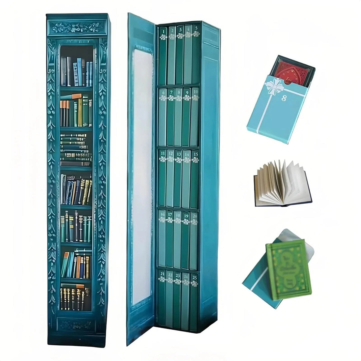 📚 25-Day Mini Book Advent Calendar – A Book Lover's Christmas Countdown