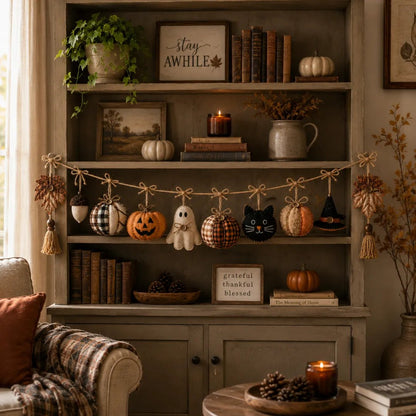 🔥HOT SALE 49% OFF - 🍂Cozy Fall Fabric Garland🎃